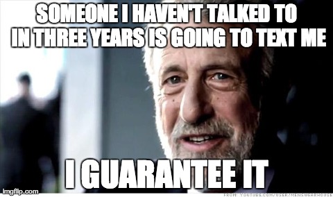 Whenever I clean numbers off my phone