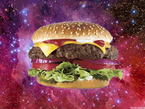 This Is What A Cheeseburger Looks Like In Space